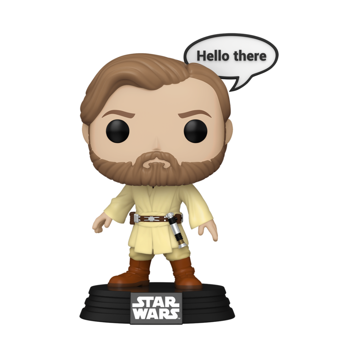 STAR WARS - POP FUNKO VINYL FIGURE 781 OBI-WAN KENOBI 9CM - Immagine 2