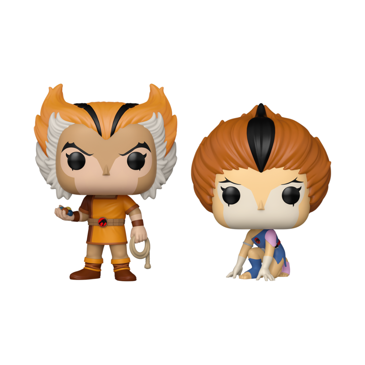 THUNDERCATS - POP FUNKO VINYL FIGURE 2-PACK - WILYKAT/WILYKIT 2PK 9CM - Immagine 2