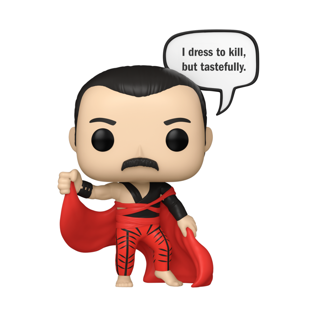 MUSIC: QUEEN - POP FUNKO VINYL FIGURE 457 FREDDIE MERCURY 9CM - Immagine 2