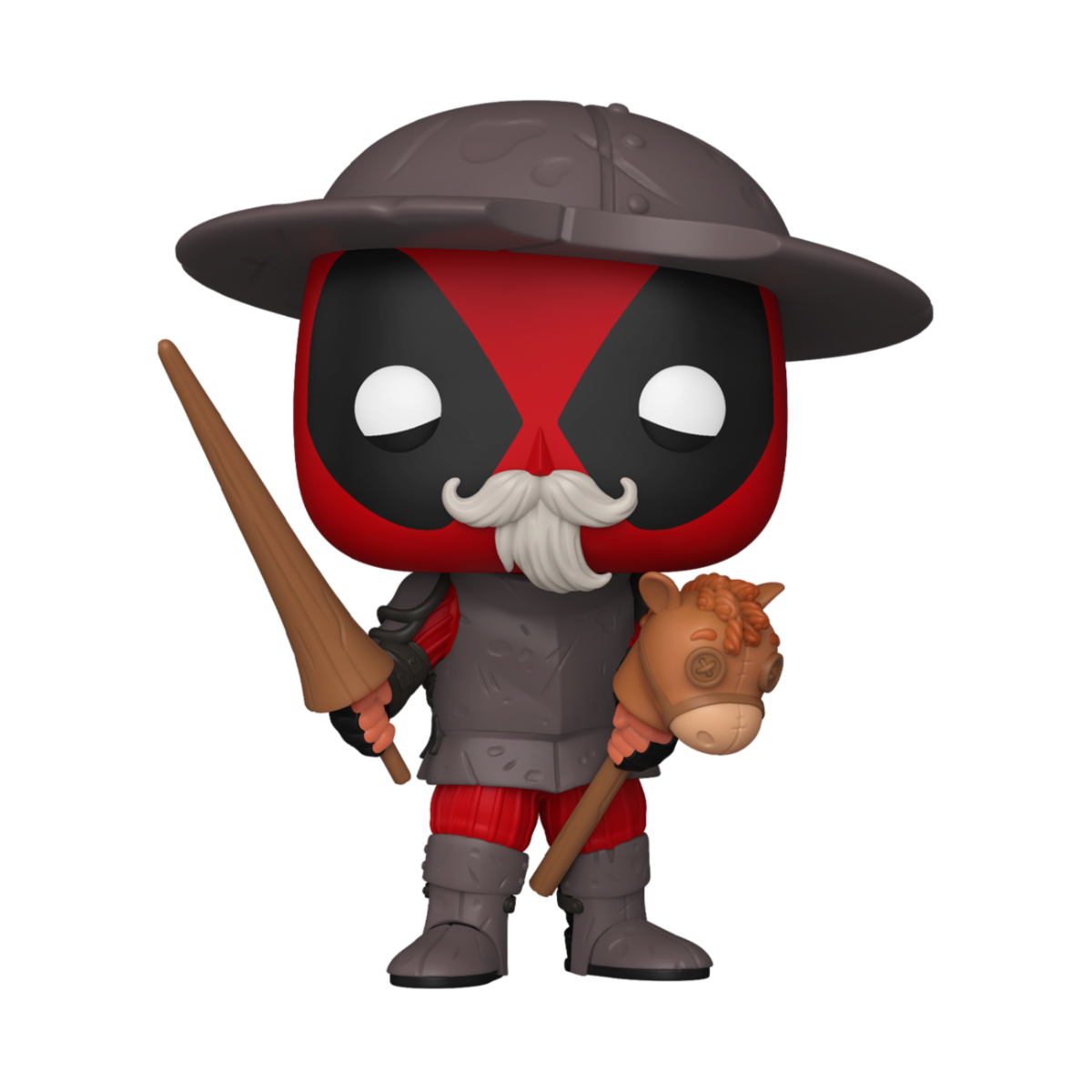 MARVEL: DEADPOOL - LITERARY CLASSIC - POP FUNKO PLUS VINYL FIGURE 1492 DEADPOOL DON QUIXOTE 9CM - Immagine 2