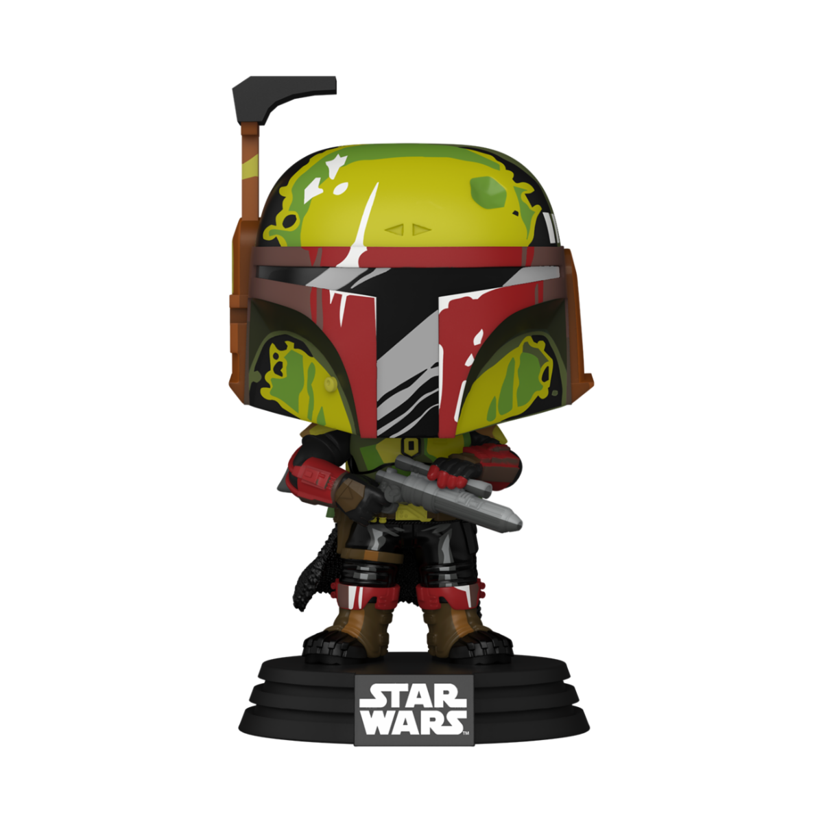 STAR WARS: THE BOOK OF BOBA FETT - POP FUNKO VINYL FIGURE 769 BOBA FETT (RETRO) 9CM - Immagine 2