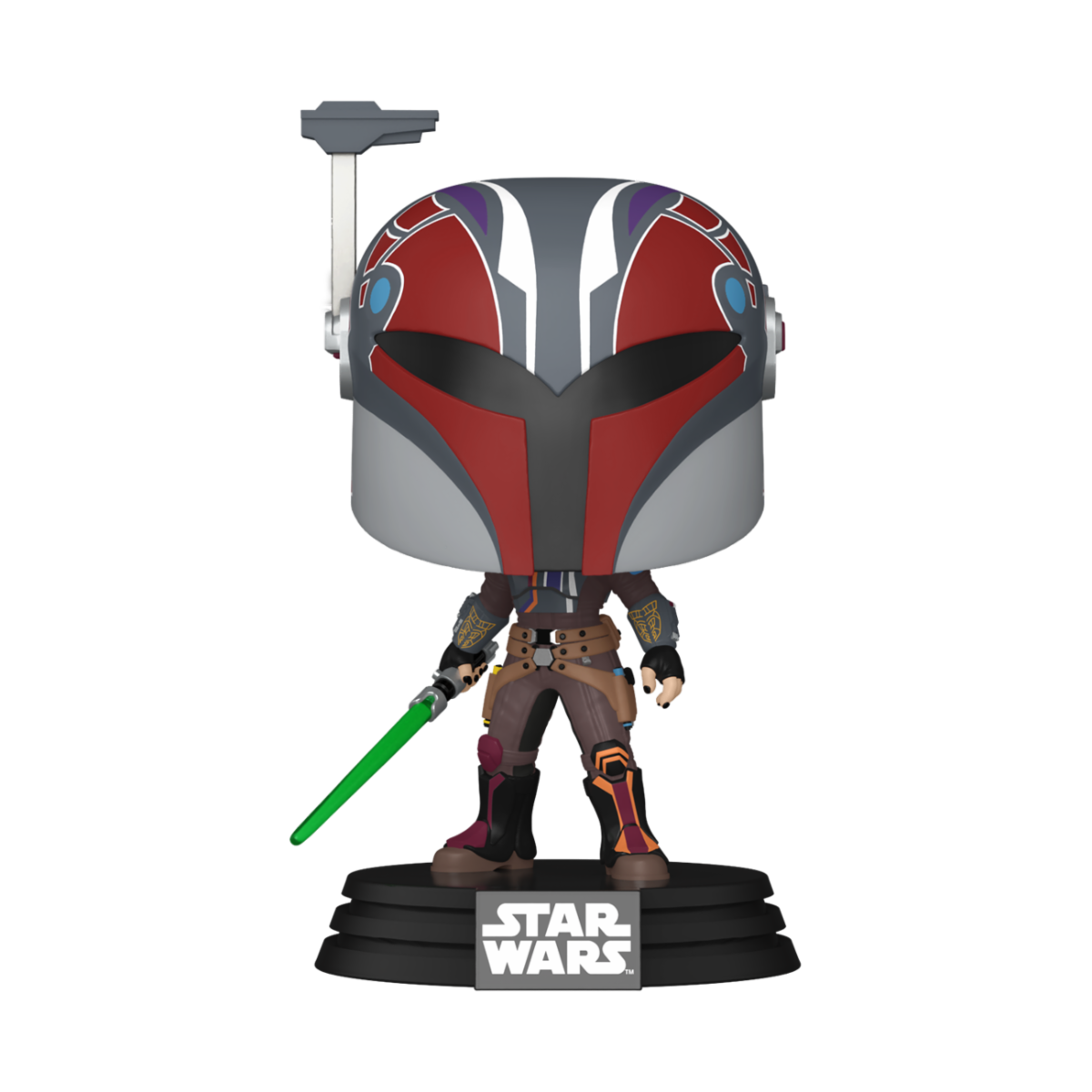 STAR WARS: AHSOKA - POP FUNKO VINYL FIGURE 750 SABINE WREN 9CM - Immagine 2