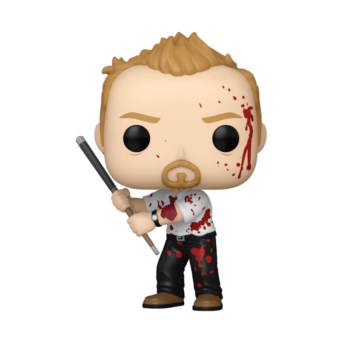 SHAUN OF THE DEAD - POP FUNKO VINYL FIGURE 1660 SHAUN CHASE 9CM - Immagine 2