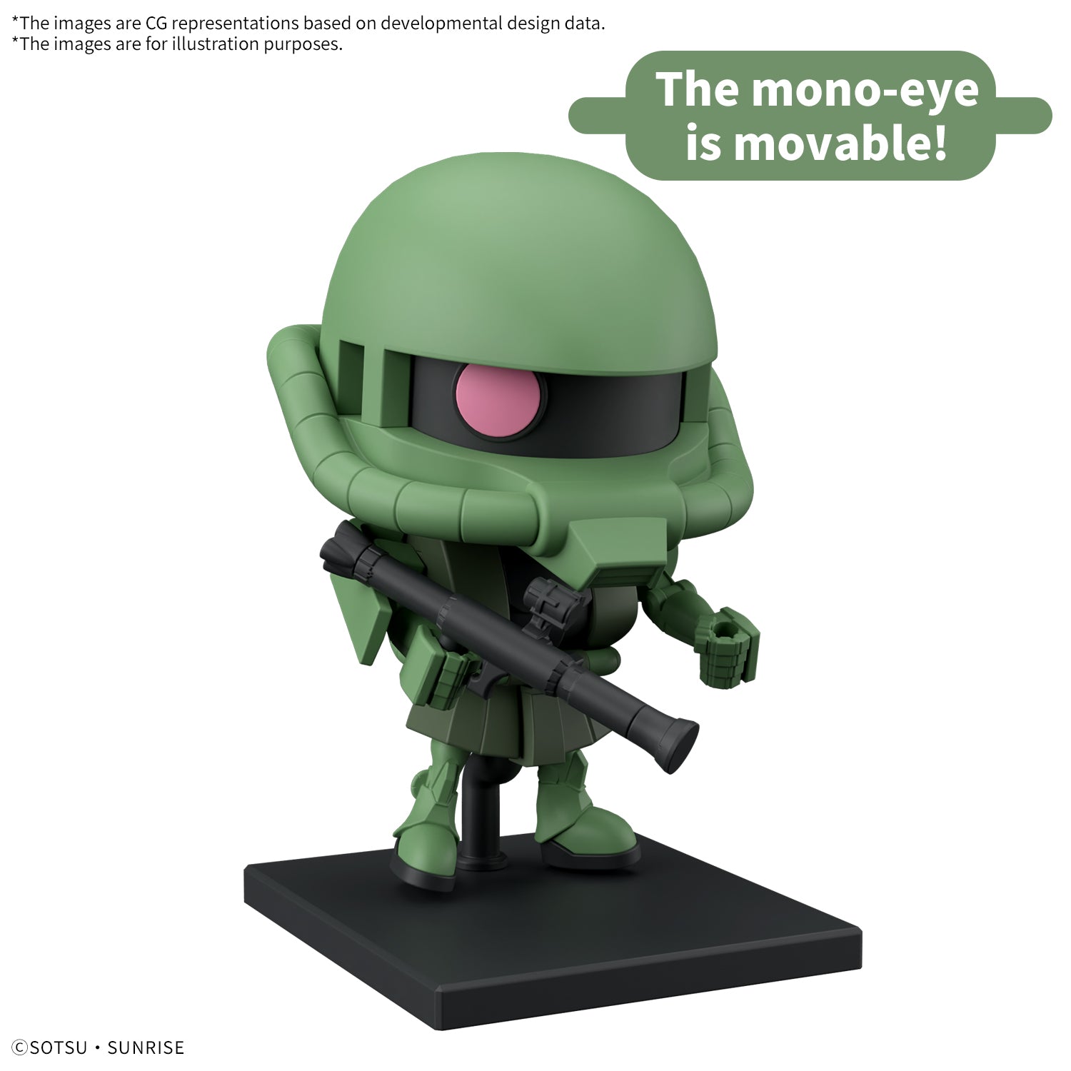 MK68577 - GUNPLA - ZAKUPLA-KUN DX SET (WITH RUNNER VER. RECREATION PARTS) - MODEL KIT 1/1 - Immagine 3