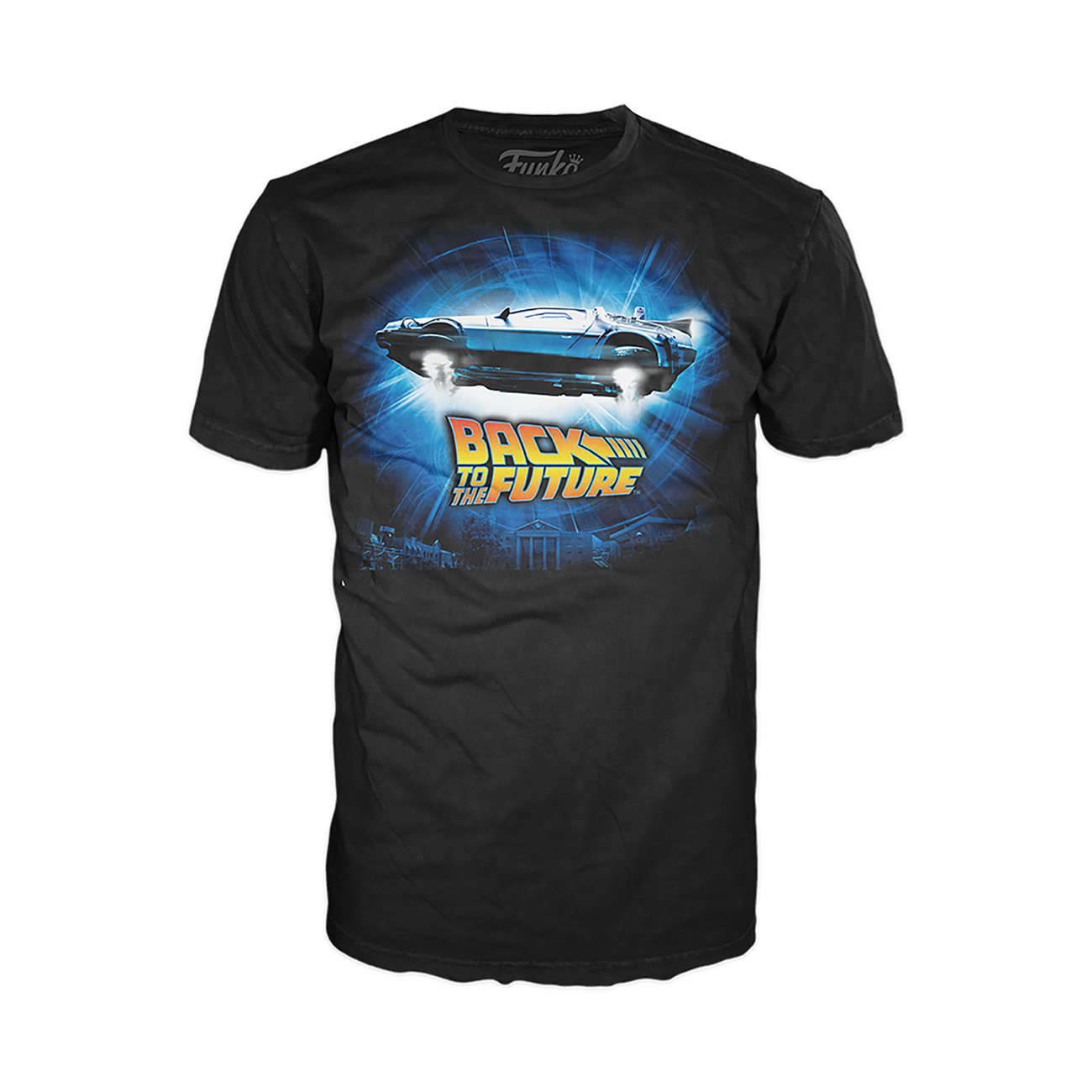 51680 - BACK TO THE FUTURE - T-SHIRT POP TEE - DELOREAN S