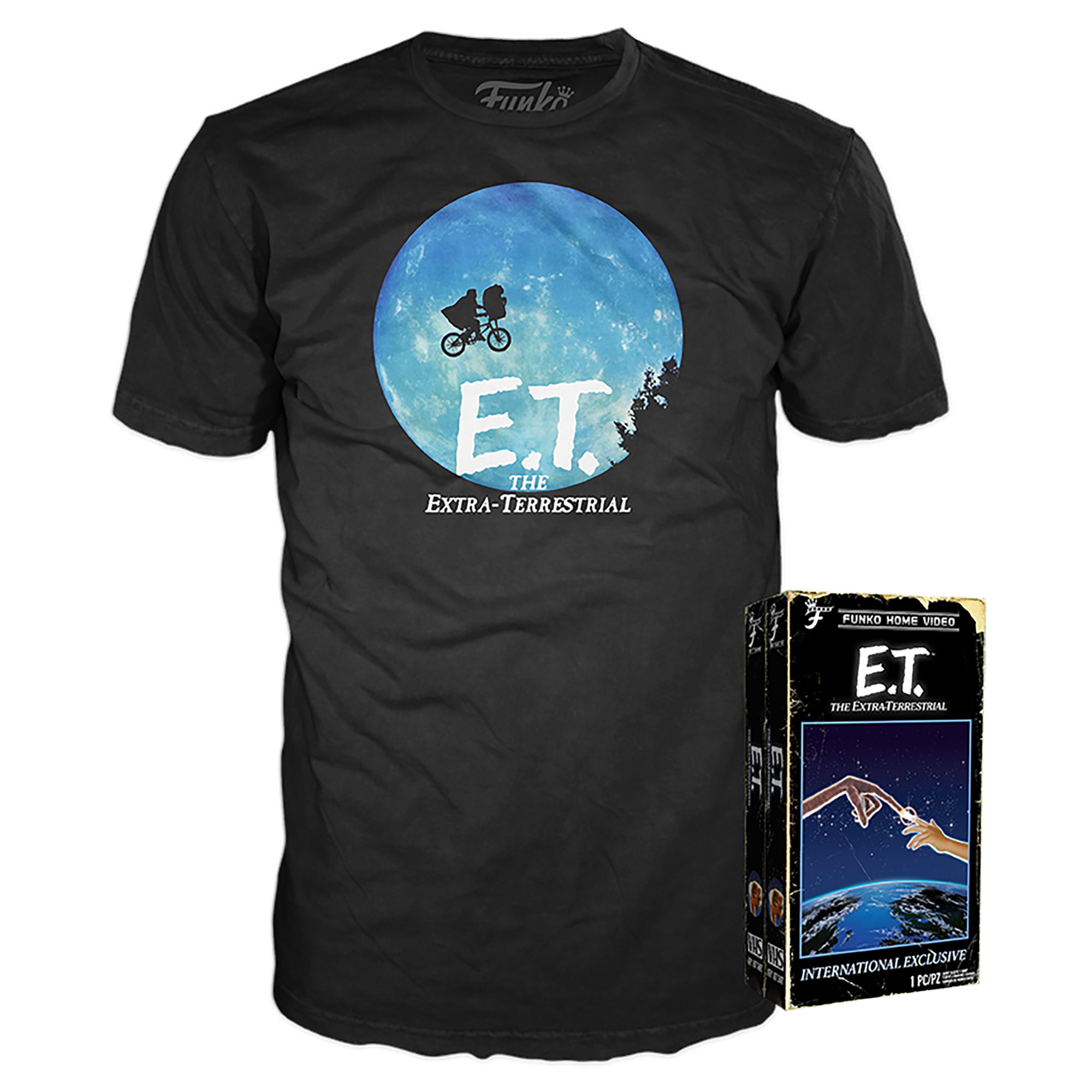 E.T - VHS BOXED TEE - E.T