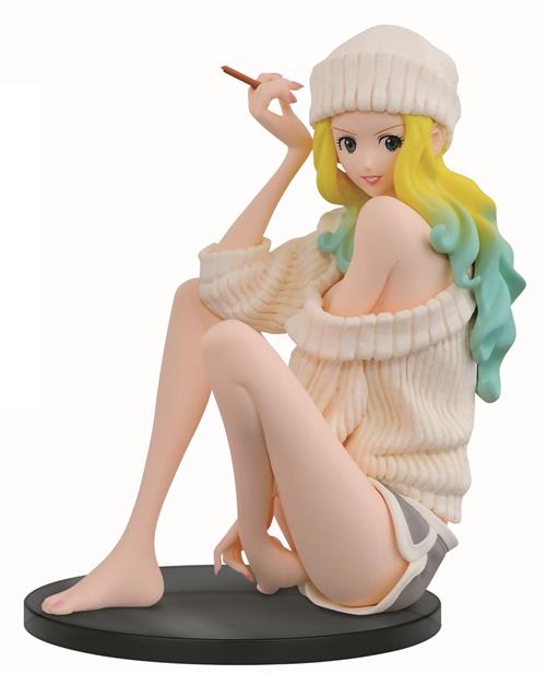 83272 - LUPIN THE THIRD - GROOVY BABY SHOT V - REBECCA VERSION WHITE FIGURE 25 CM