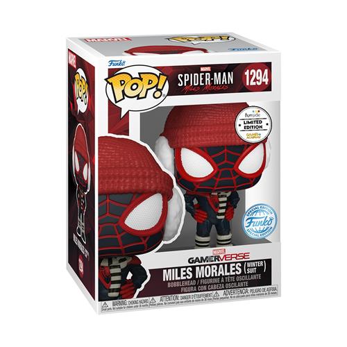 Funko Spider-Man Across Spider-Verse POP Spider-Byte Vinyl Figure  W/Protector