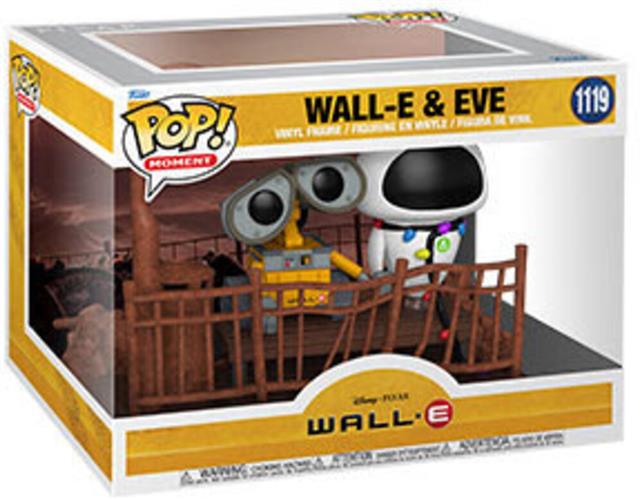 DISNEY: WALL- E - POP FUNKO VINYL FIGURE MOVIE MOMENT 1119 WALL-E & EVE